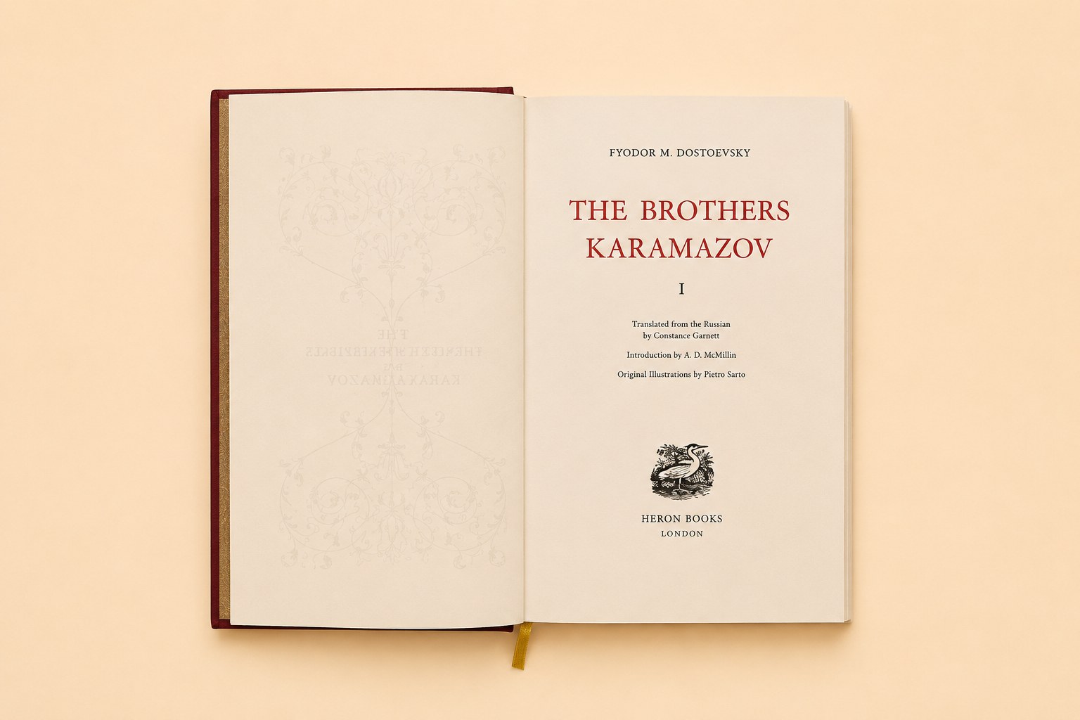 The Brothers Karamazov, Vol. I — view 5